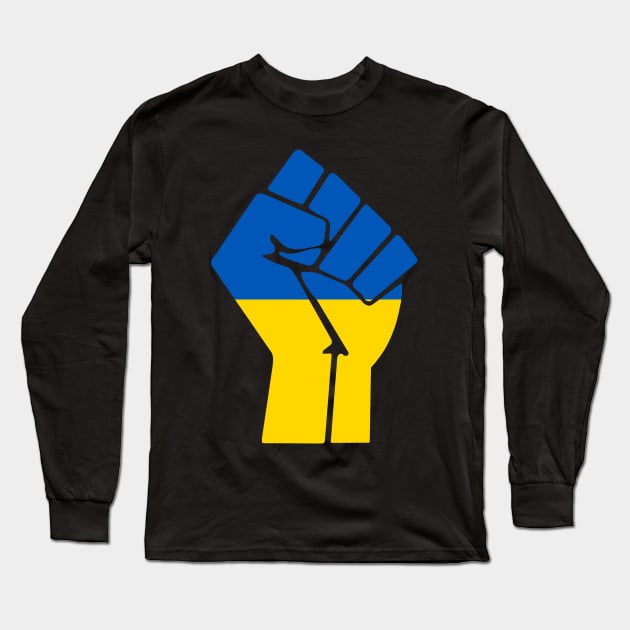 Ukranian bravery Long Sleeve T-Shirt by RandomGoodness